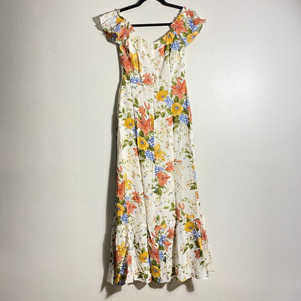 Reformation Butterfly Dress in Marie Antoinette - Picture 8 of 14